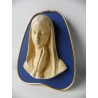 Płaskorzeźba ścienna Madonna, design lat 50-60