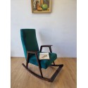 Vintage fotel bujany z lat 50-tych. ODNOWIONY