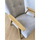 Designerski fotel J. Smidek lata 70.