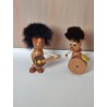 Figurki kolekcjonerskie, lata 60, Włochy, 2szt